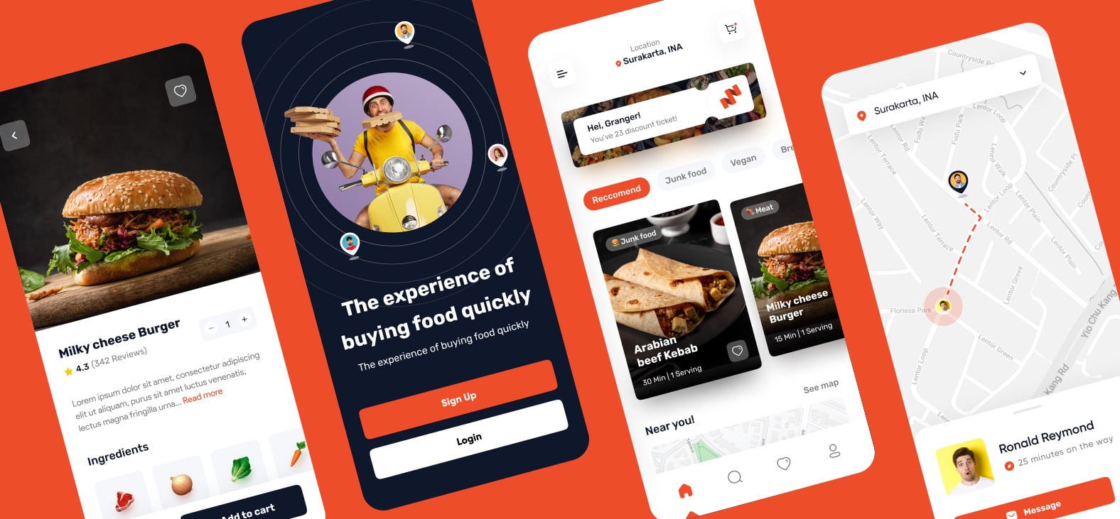 Food Ordering App and Website