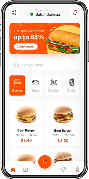 Best Food In Your Way App