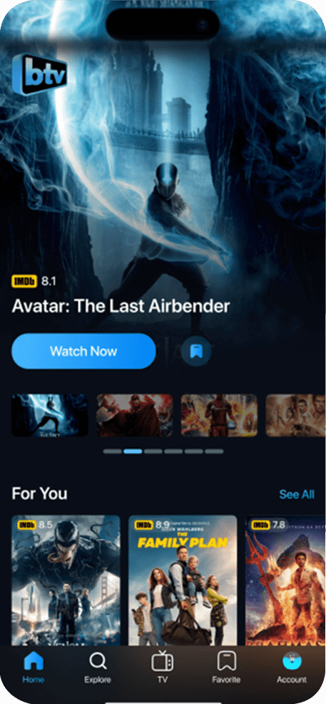 OTT Streaming App Solution