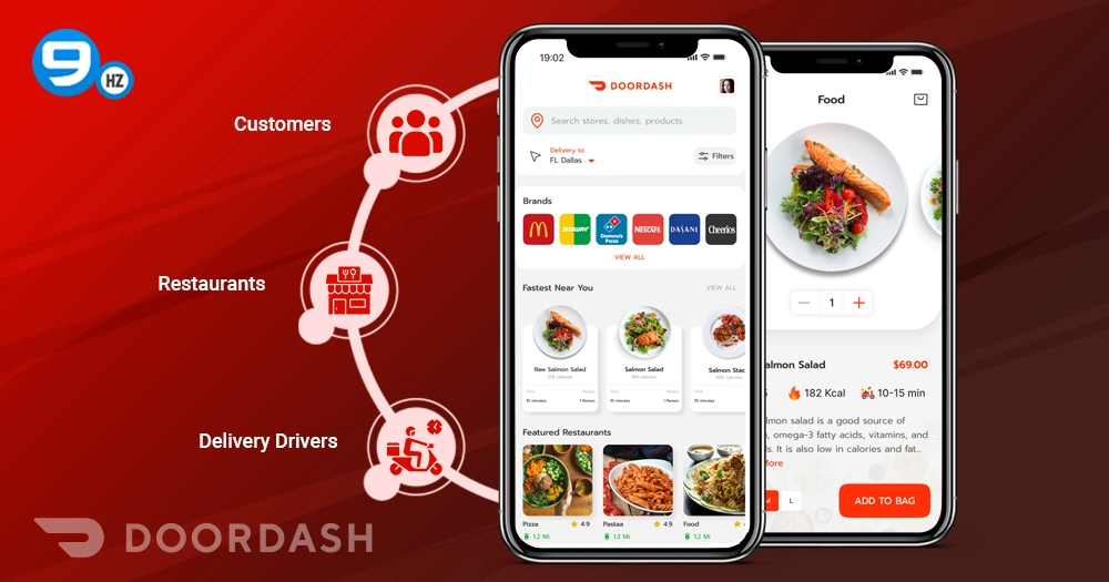 create food delivery app like doordash